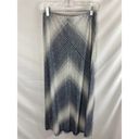 Max Studio  Chevron Stripe Maxi Skirt Size Medium Photo 5