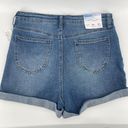 Abound Women’s High Rise Distressed Rolled Cuff Denim Jean Shorts Size 29 Photo 7