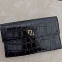 Maje Croc-effect Embossed Leather Bag Photo 2