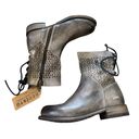 Bed Stu NEW  Bridgewater Grey Short Ankle Boot Photo 1