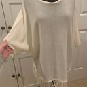 Valerie Stevens Valerie Steven’s Off White BoHo Sweater Size XL Photo 2