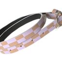 Target Checkered lavender brown belt Photo 0