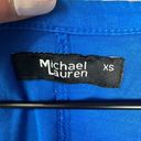 Michael Lauren Michael‎ Lauren Tank Top Tencel/Cotton Royal Blue Size XS Photo 2