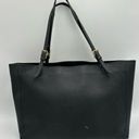 Tory Burch  Black Saffiano Leather Medium York Buckle Tote Photo 2