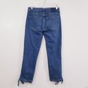 Vintage Blue AMO Tie Ankle Jeans Medium  Denim Photo 2