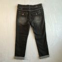 White House | Black Market White House Black‎ Market Black Noir Crop Denim Jeans Size 0 Photo 5