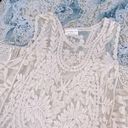 Brooks Bobbie  ivory color lace boho top size XLarge Photo 4