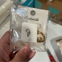 Madewell NWT  Looped Tube Large Hoop Earrings Gold Tone NO403 Photo 4