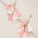 Ettika  Pink Daydreamer Tassel 18k Gold Plated Earrings Photo 1