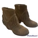 sbicca  - Sound Suede Leather Fringe Bootie Photo 3