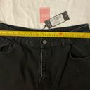 Pretty Little Thing  Black Mom Jean Size 12 Photo 4