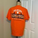 Hanes Clemson Tigers 2016 National Champs  Large Orange Short Sleeve T-Shirt. Photo 1