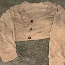 Vintage Havana Tan dropped long sleeve sweater  Photo 1