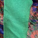 Victoria's Secret Vintage  Bath Robe Green Paisley Terry Lined Gold Label XS/S Photo 10