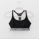 Calvin Klein / Revolve New Flex Motion Medium Impact Sports Bra in Black Color Block Photo 6