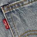 Levi's  Wedgie Fit Denim Mom Shorts Distressed Medium Wash 30 Photo 4