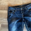 Silver Jeans  aiko kick flare Capri Cropped Denim Jeans Photo 4