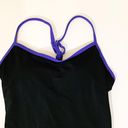 Jag One Piece Bathing Suit Black Blue 12 Photo 3