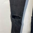 American Eagle  the luxe black distressed super high rise jegging jeans Photo 6