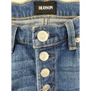 Hudson  - Zoeey Exposed Button Cut off denim Shorts in Blue Photo 1