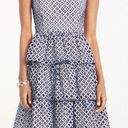 White House | Black Market WHBM Eyelet Lace Ruffle Strapless Dress Photo 1