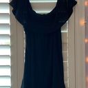 RD Style Off The Shoulder Cute Black Dress Photo 3