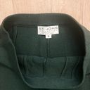 St. John Collection Dark Green Santana Knit Pull on Pants Size 10 Fixed AS IS Photo 1