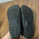 Crocs  Black Classic Rubber Slip On Clogs Size 10 Women’s 8 Men’s $50 Photo 3