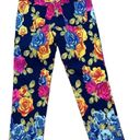 Soft Surroundings  Super Stretch Capri Pull
On Pants XS Bright Floral pattern Photo 1