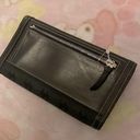 Dooney & Bourke Vintage  black wallet (canvas & leather) used Photo 1