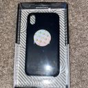 Merkury Black iPhone XR Case W Pop Socket Photo 0