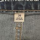 Calvin Klein  Medium Wash Boho Hippie Festival Jean‎ Skirt NWT Size 28 Photo 6