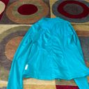 Zella Nordstrom Teal Green Workout Athletic Track Jacket Women’s Size Medium Photo 2