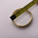 Monet Signed  Costume Jewelry Gold Tone Bangle Bracelet Photo 7