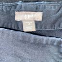 J.Jill  Black Flat Front Side-Zip Slim Fit Cropped Pants Women's Size 4 Photo 4