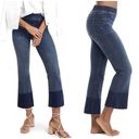 Spanx  Cropped Flare Raw Hem Jeans Photo 2