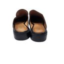 J.Jill  Black Leather Slip-on Slide Mule Loafers Flats Open Back Shoe Size 10 Photo 6