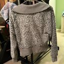 Victoria's Secret Victoria’s Secret Pink Sherpa Quarter Zip Jacket Photo 3