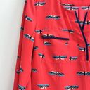 Style & Co  Red Vermillion Dragonfly Lightweight Blouse ~ Size Medium Photo 3