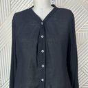 The Range  Vapor Voile Button Down Shirt Black Size US XS Photo 2