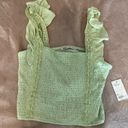 Kohls Green tassel tank top Photo 0