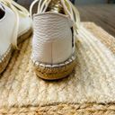 Russell  & Bromley Sugar Rush Plimsole White Leather Espadrille Sneakers Size 8 Photo 11