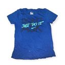 Nike  blue Don't Ask Just do it active t-shirt Photo 0