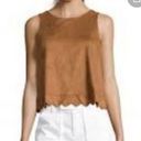 Romeo + Juliet Couture Romeo and Juliet brown suede like tank Photo 0