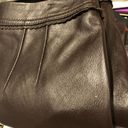 Jaclyn Smith  Vintage Leather Skirt Brown Size 8 Photo 8