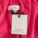 Trina Turk trina  NWT Neon Pink Allover Lace Ruffle Mini Dress Photo 6