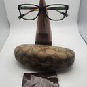 Coach  Julayne Dark Olive Prescription Glasses Frames, Case, & Cleaning Cloth Photo 1