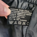 London Fog  Dusty Blue Puffer Coat Anorak Jacket Removable Hood Zip Up Size Large Photo 7