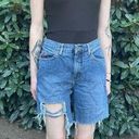 Guess Vintage  Distressed Denim Shorts Photo 0