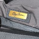 Oleg Cassini  Large Gray Duffle Bag Photo 5